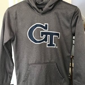 Grey size M (10-12)  Georgia Tech hoodie